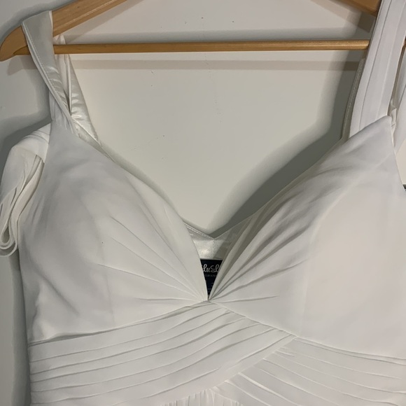 Lulu,s Ocean of Elegance Ivory Maxi Dress size S white - Picture 5 of 10